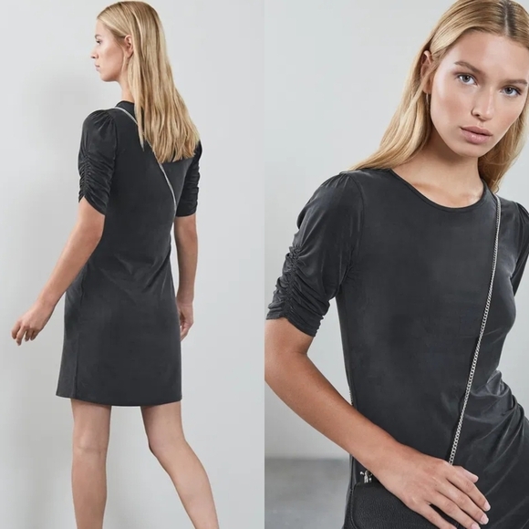 Reiss Natasha Day-To-Night Tie-Dye Mini Dress, Size Small - Picture 3 of 13